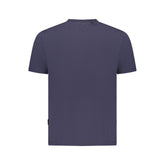 Napapijri Blue Cotton Men T-Shirt